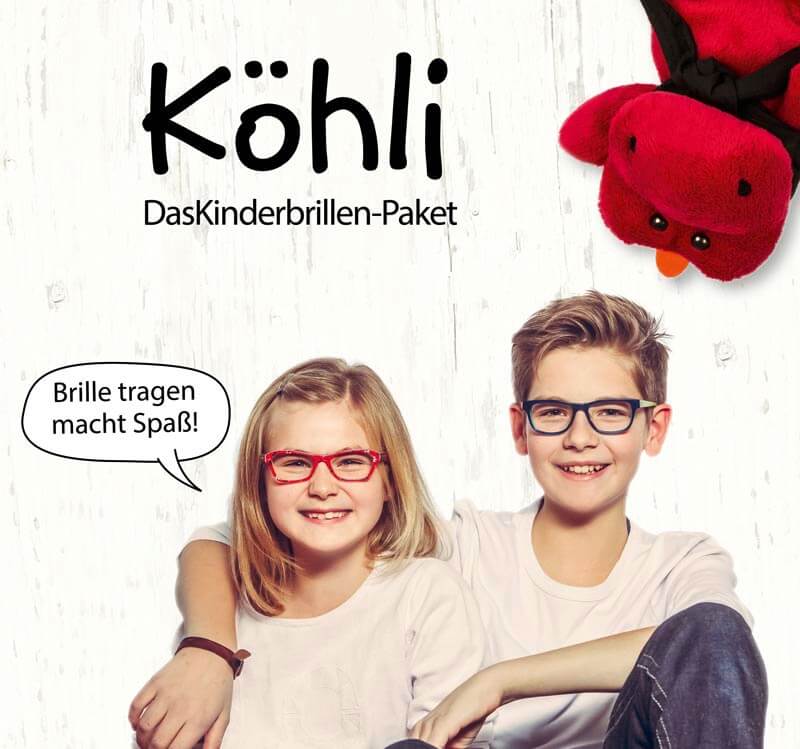 Köhli: Unser Kinderbrillen-Paket